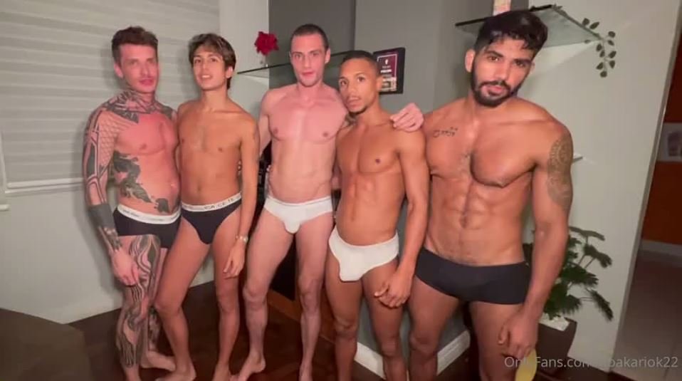 Raw Orgy – Gael Riok, Robert Royal, Lucas Ripardo, Victor Oliveira, Javi Velaro