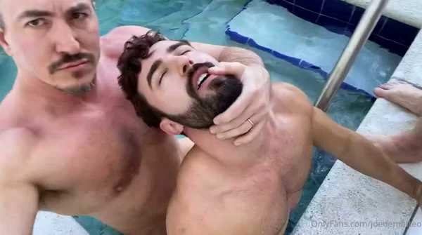 Rick fucks Joe DeMatteo by The Pool