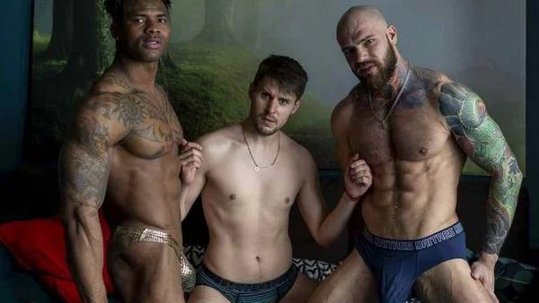 Valdemar Santana, Ostin Brown & Dmitry Osten