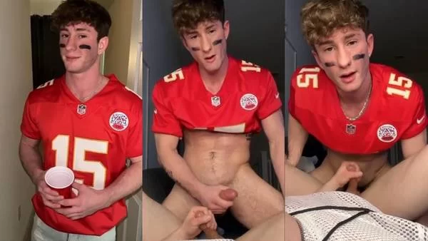 Troy fucks Alek while watching Super Bowl