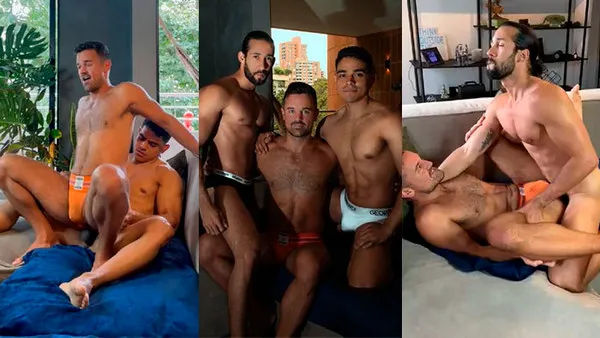 Fucked by Two Latin Tops – Kent Rodriguez, Rigoavela, Romulo Martinez