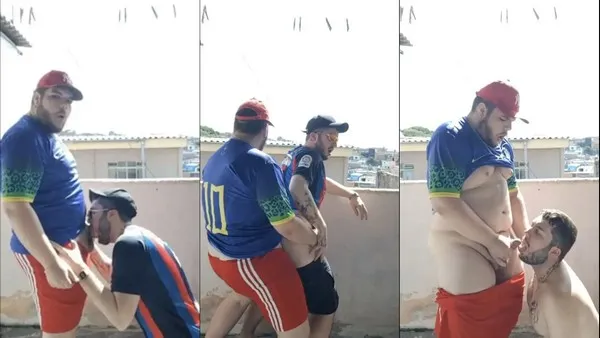 Fucking outdoors on the roofs of the favelas – Dorn, Fernando Devil